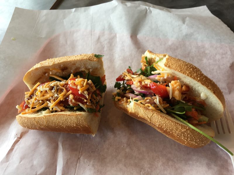 Oliver's Sandwiches food